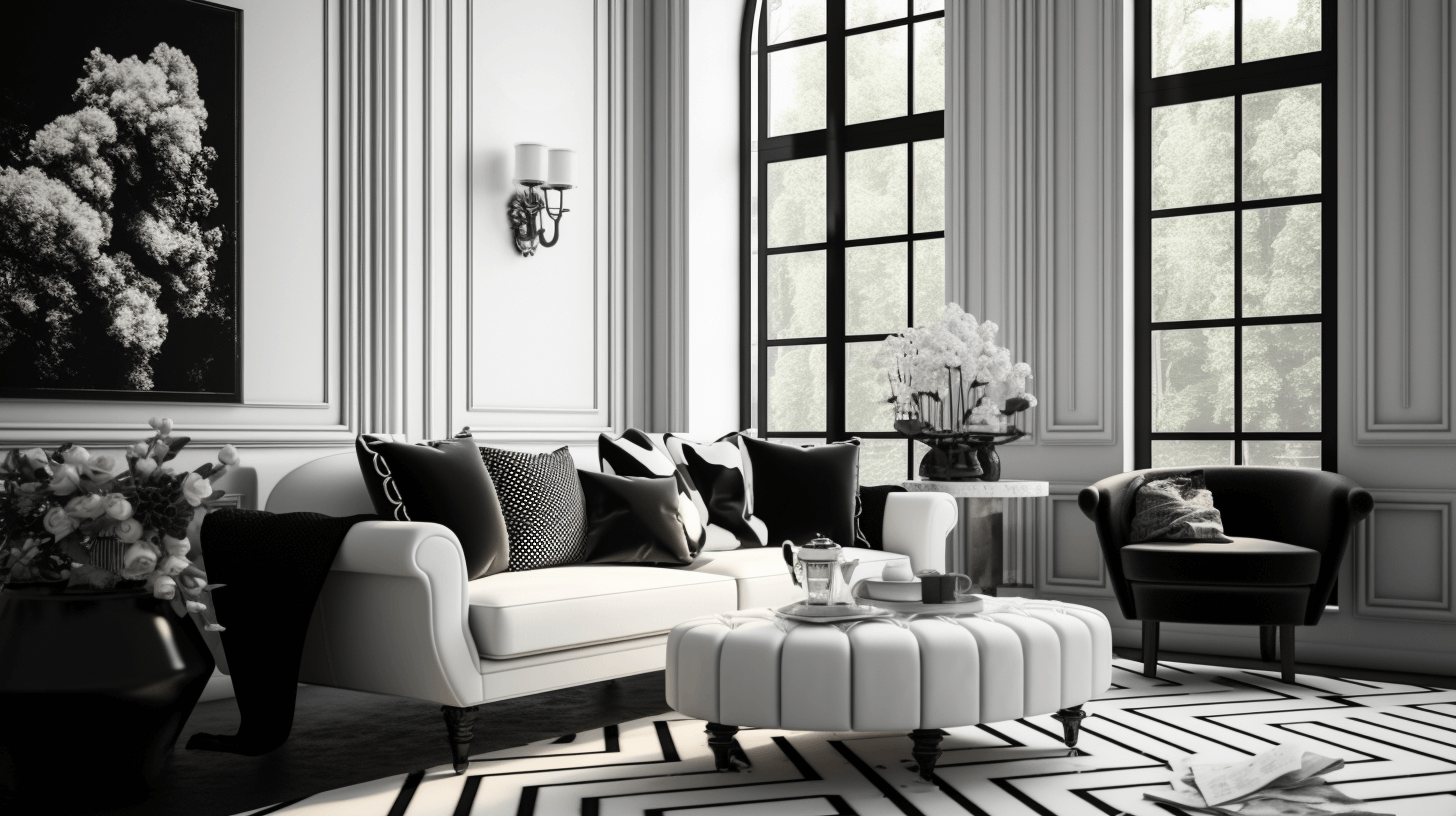 Creating Timeless Elegance: Exploring Black and White Interior Ideas for a Sophisticated Look